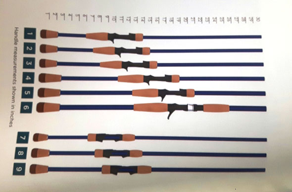 legend tournament bass handles